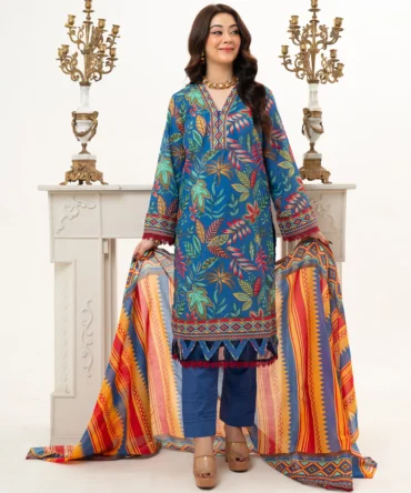 Pretty Attires 3 Piece Lawn women Suit BR MJ-052407a