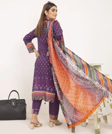 Pretty Attires 3 Piece Lawn women Suit PR CH-052401 02