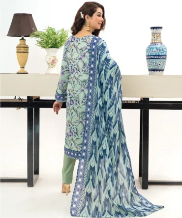 Pretty Attires 3 Piece Lawn women Suit BR MJ-052404a