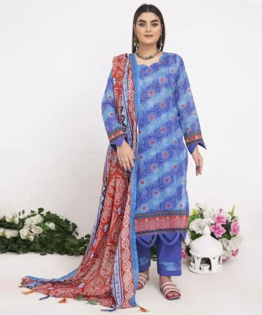 Pretty Attires 3 Piece Lawn women Suit PR CH-052406