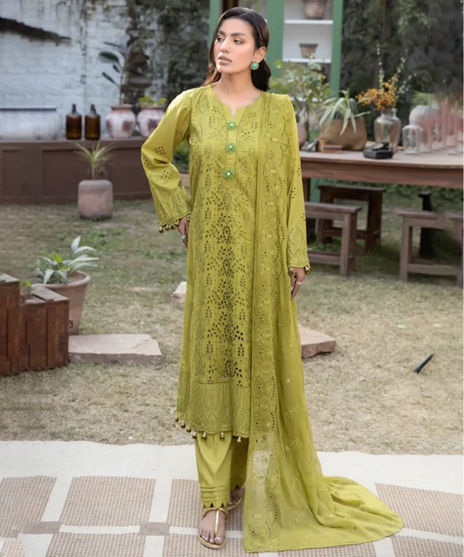 Pretty Attires Aniyah by Johra 3 Piece Lawn women Suit PA JH-AN-042405