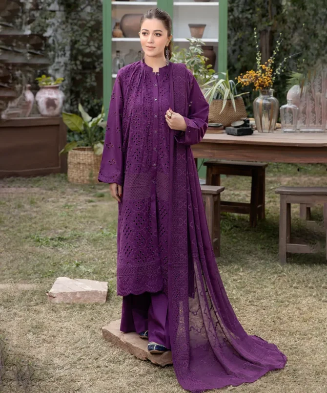 Pretty Attires Aniyah by Johra 3 Piece Lawn women Suit PA JH-AN-042406