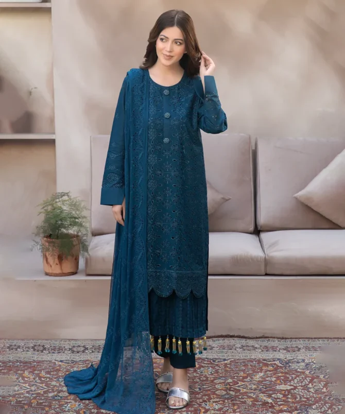 Pretty Attires Aniyah by Johra 3 Piece Lawn women Suit PA JH-AN-042409